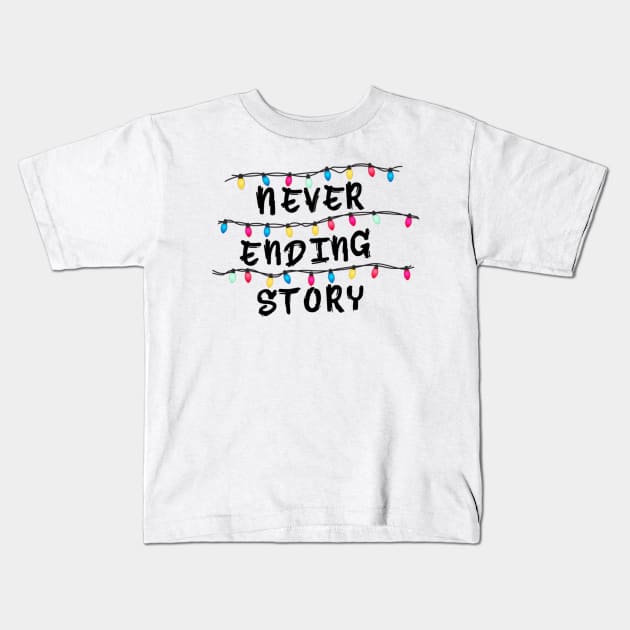 "Never Ending Story" Kids T-Shirt by sunkissed